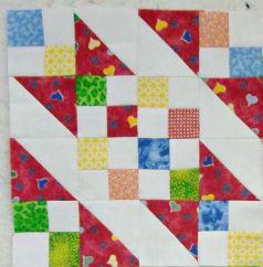 Sunny Lanes quilt block from 