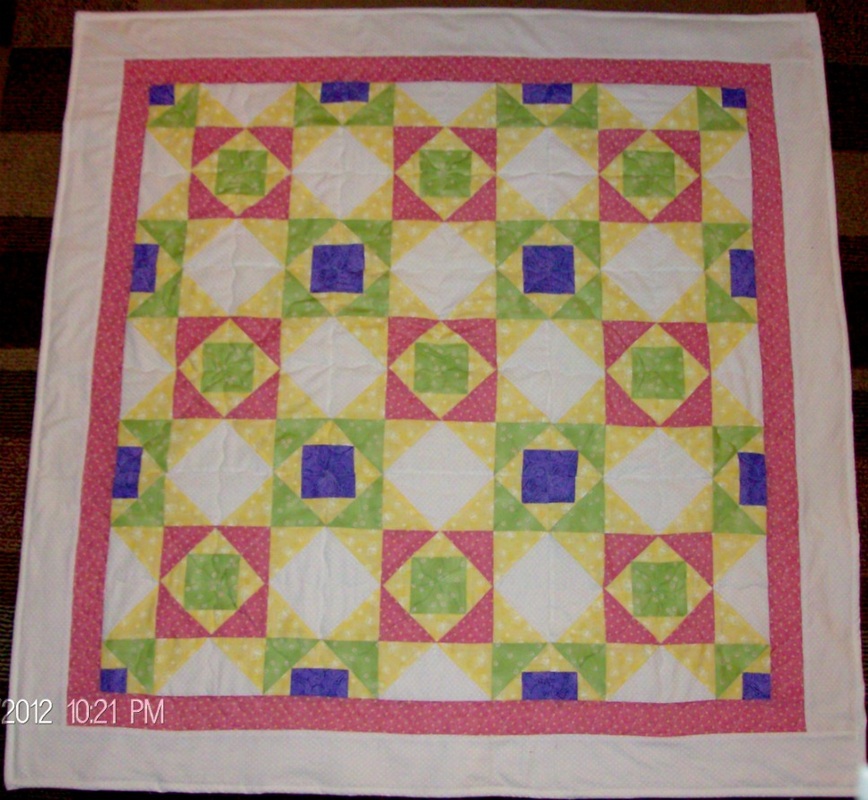 Baby quilt by Homesewn by Carolyn