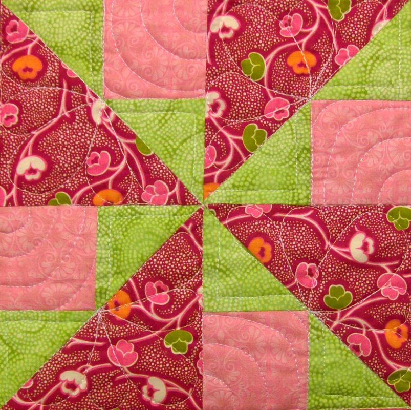 Spinner quilt block by 