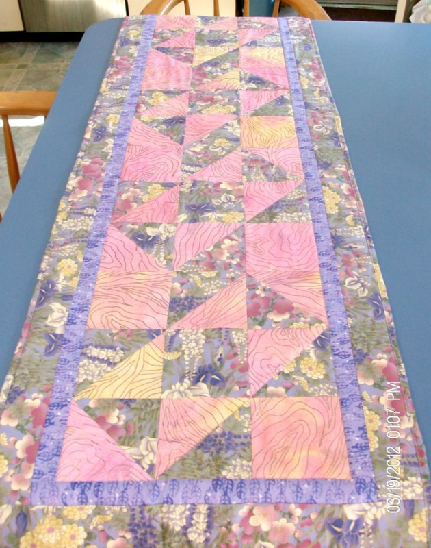 Quilted Table Runner for sale by Homesewn by Carolyn