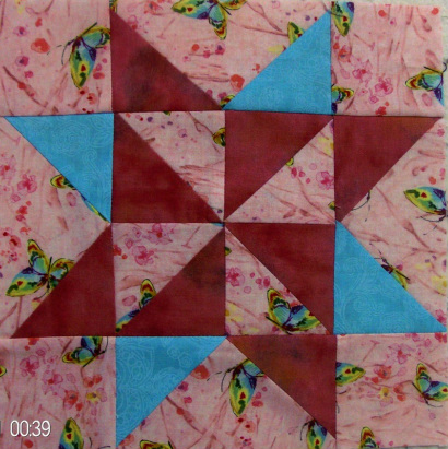 This is the design I chose for Sarah's choice quilt block.