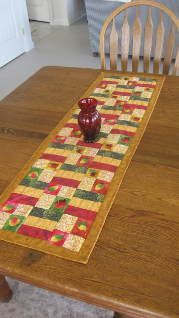 Fall Leaves Table Runner By Home Sewn By Carolyn