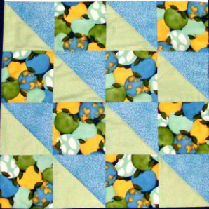 Cotton Reels four squares.