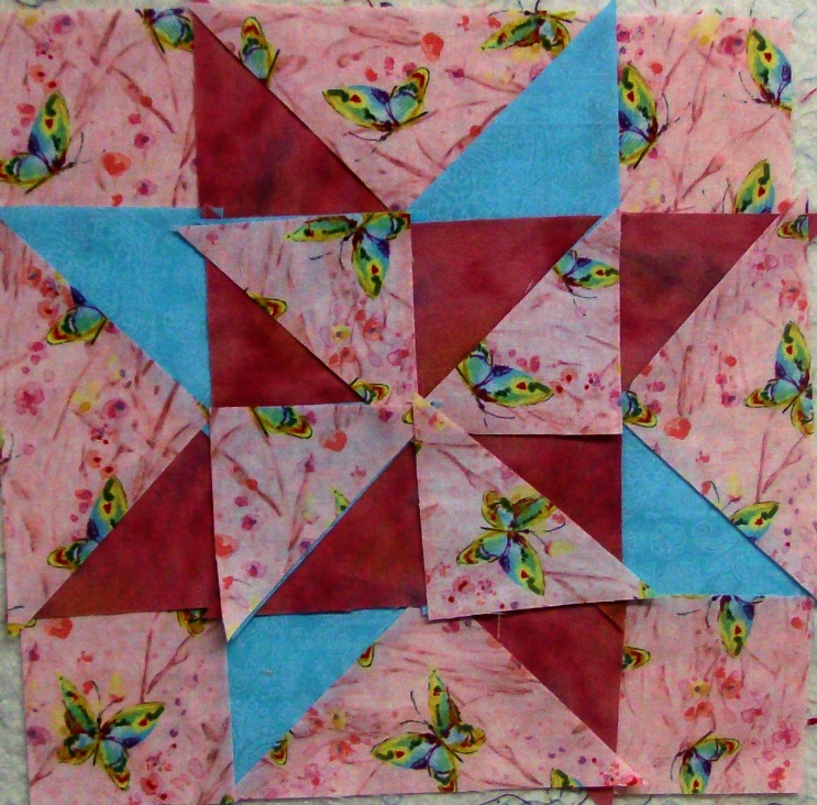 Option two of Sarah's choice quilt block.
