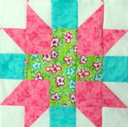 Quilt Block Number 18 - Hearth and Home from 