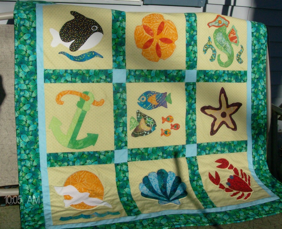 Life by the Sea quilt sold.