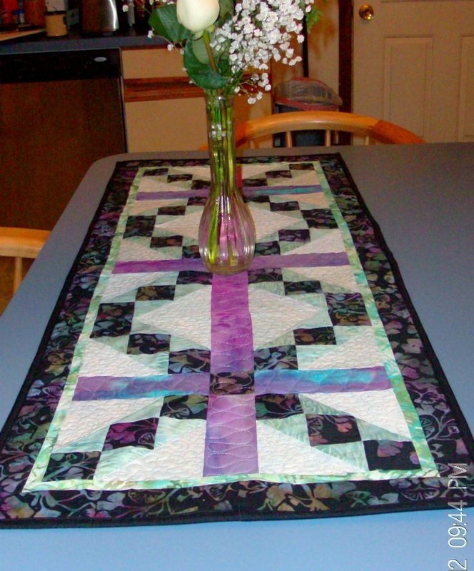 Buffalo Ridge Table Runner by Homesewn By Carolyn, a Judy Hopkins pattern