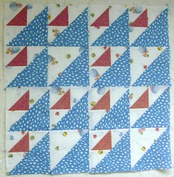 Little Boy Blue Baby Quilt by Homesewn By Carolyn