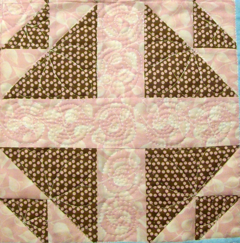 Hen and Chickens quilt block from 