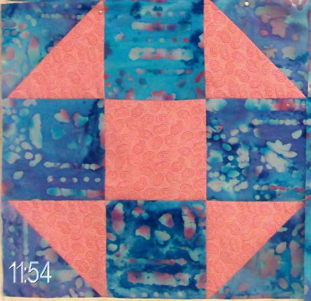 Quilting Blog showing the Shoo Fly quillt block from 
