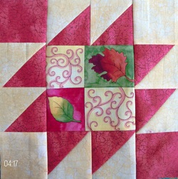Indian quilt block from 