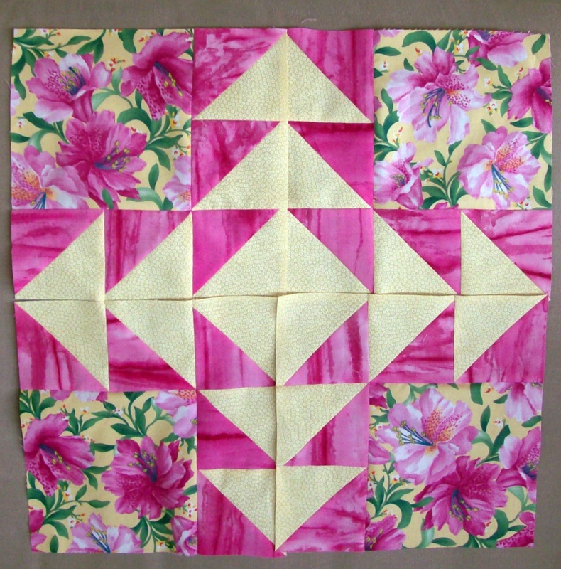 Blogging about different patterns from one quilt block.