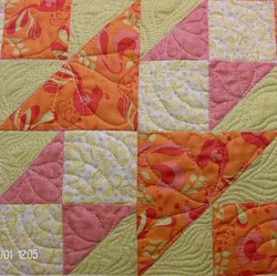 Double X No. 3 Quilt Block by Homesewn by Carolyn.