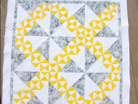 Starry Path Baby Quilt
