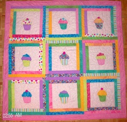 Cupcake Baby Quilt