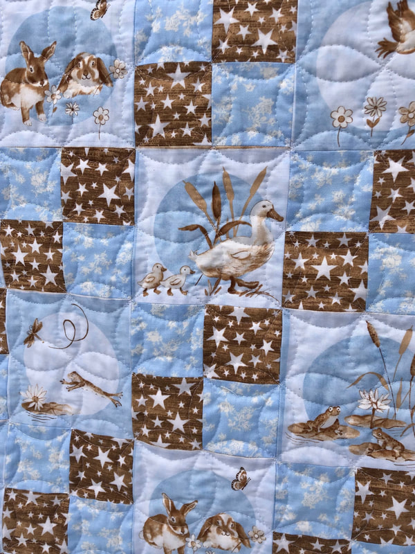 Handmade Baby Quilt for sale