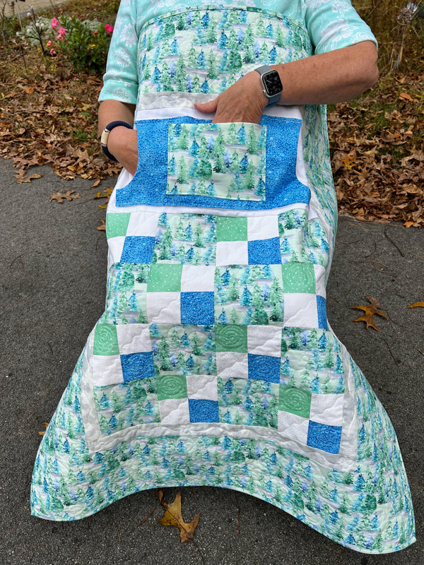 Lovie Lap Quilt with Pockets to keep your hands warm